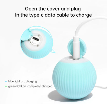 Smart Electric Rolling Cat Toy – Interactive Automatic Ball for Indoor Cats