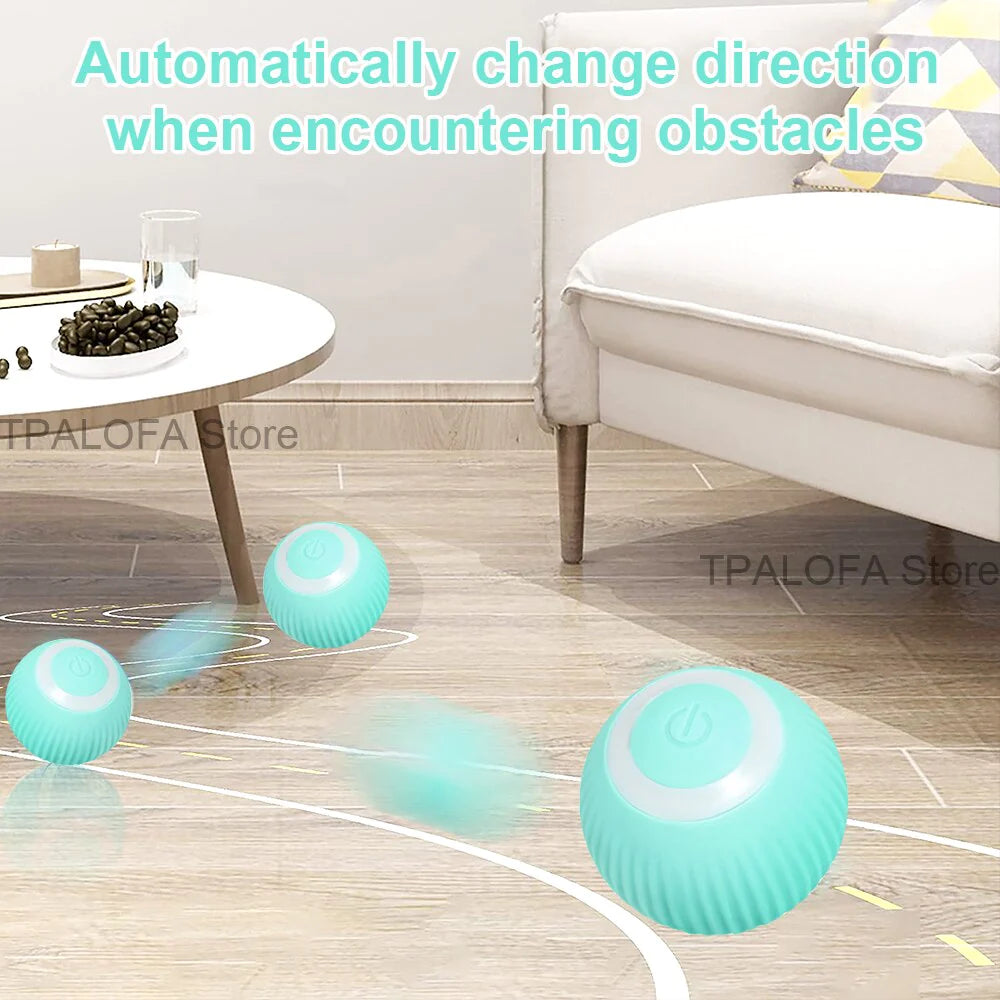 Smart Electric Rolling Cat Toy – Interactive Automatic Ball for Indoor Cats