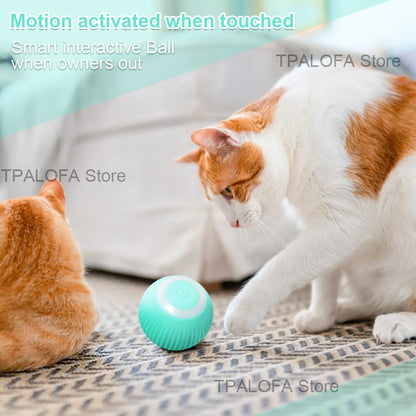 Smart Electric Rolling Cat Toy – Interactive Automatic Ball for Indoor Cats